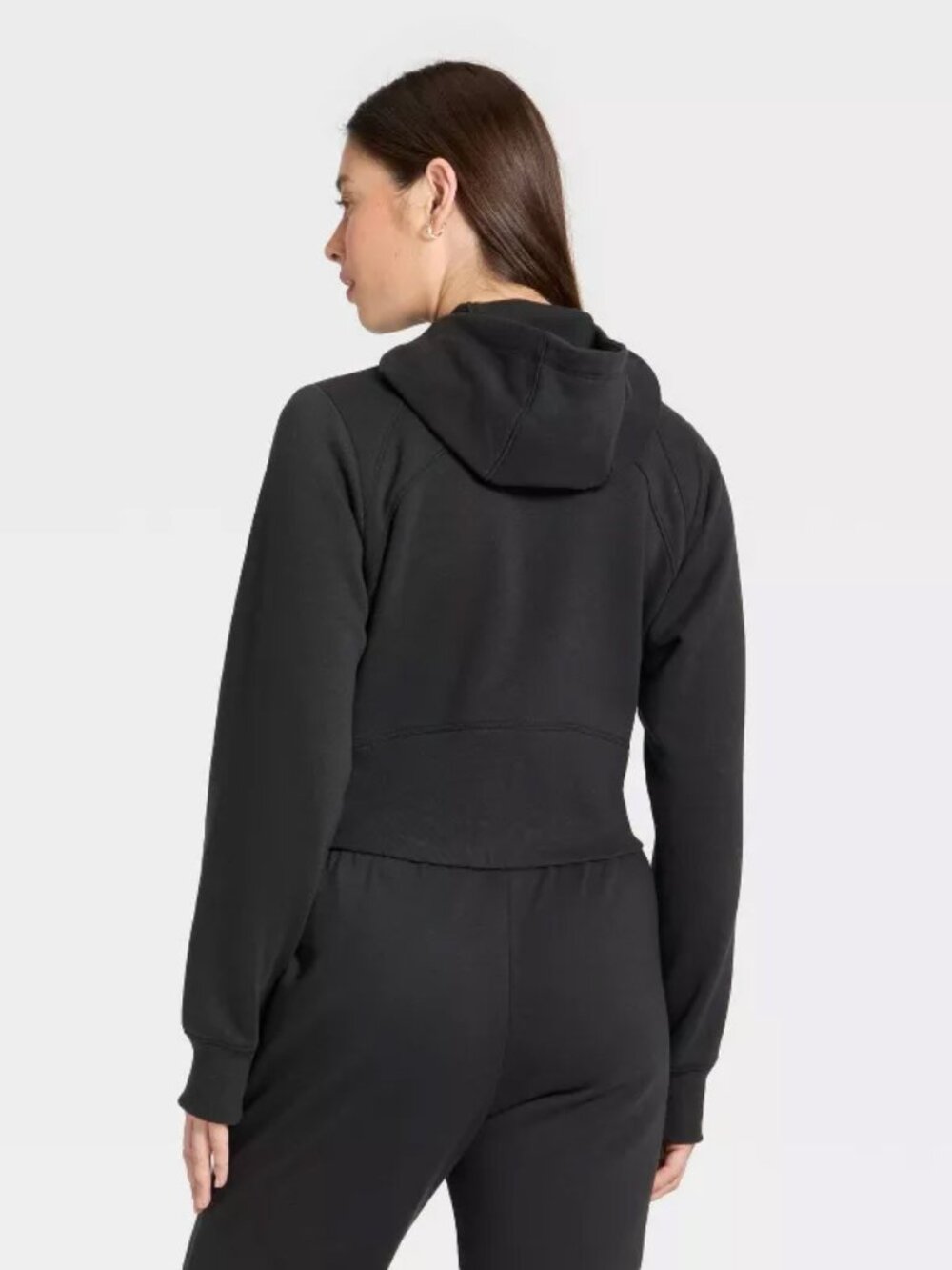 All in Motion Active Comfort Black Full Zip Sweatshirt - XXL - Picture 3 of 13